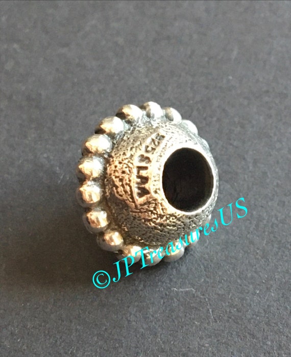 【ご予約品】trollbeads ターコイズストライプアゲート3点 天使１ Glimpse of Green Bead | Trollbeads UK