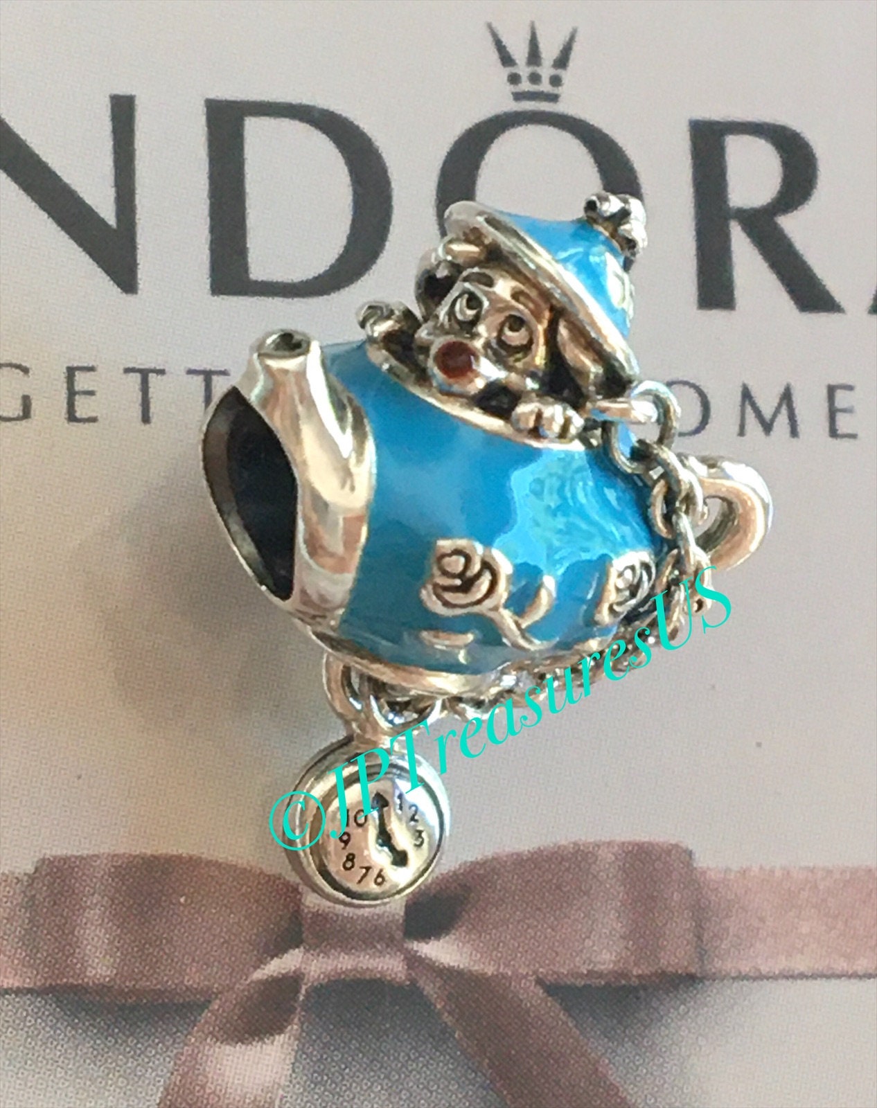 Authentic Pandora Disney Alice in Wonderland Unbirthday Authentic Pandora Disney Alice in Wonderland Unbirthday
