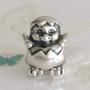 Pandora Easter Chick Charm Retired Pandora Charm Free Shipping