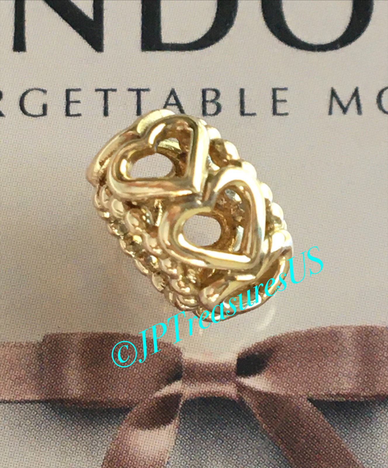 Autentica Pandora Lucky in Love Calado Corazones Espaciador Encanto Pandora 14k Oro Encanto Retirado Pandora Encanto Pandora Envio Gratis Etsy Mexico