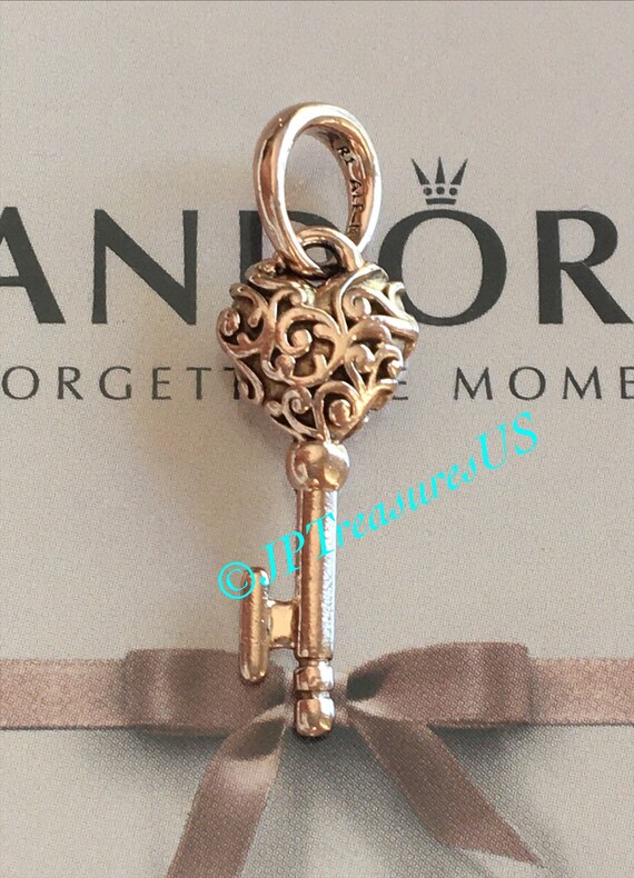 Authentic Pandora Regal Key Pendant 