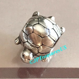 Authentic Chamilia Turtle Charm Chamilia Turtle Charm Retired Chamilia Free Shipping