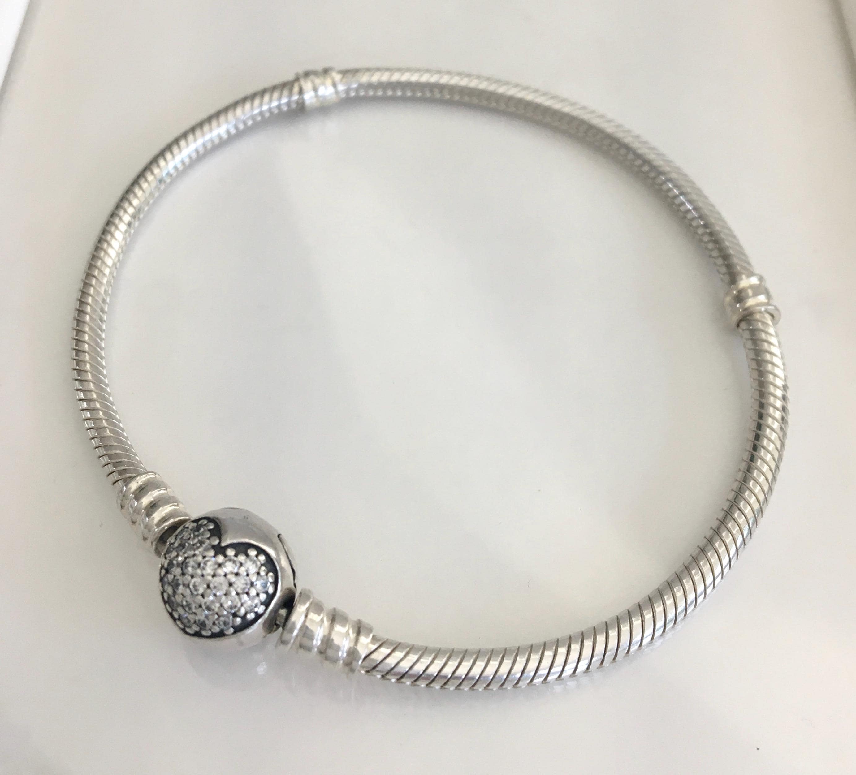 Pandora Moments Bracelet Sparkling Cubic Zirconia Heart