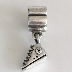 Pandora Shoe Sneaker Dangle Charm Retired Pandora Charm Pandora Free shipping