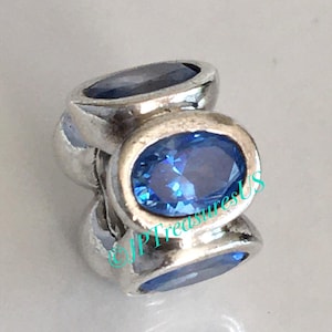 ♛︎ PANDORA ♛︎ Clear Oval Lights Charm PANDORA Clear Oval Lights Sterling Silver Charm - Etsy