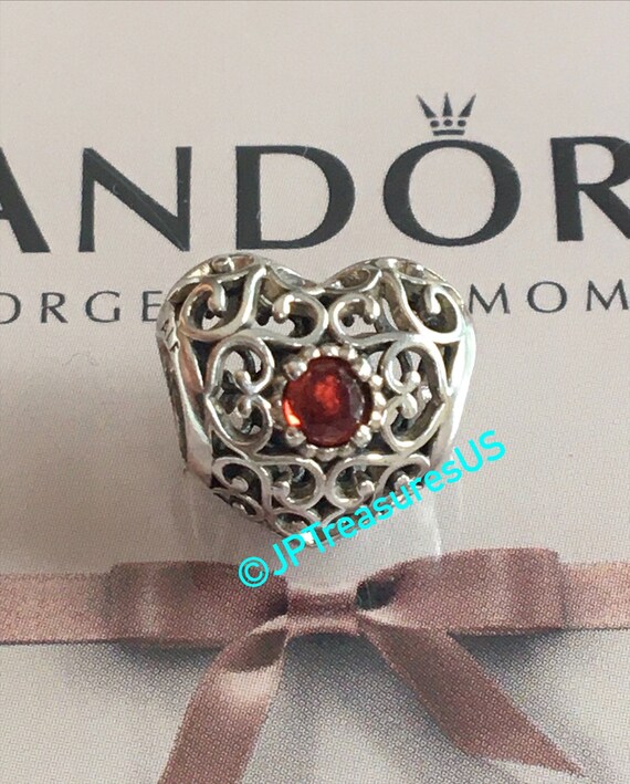 Authentic Pandora January Garnet 