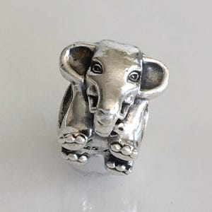 Pandora Lucky Elephant Charm Retired Pandora Charm Free Shipping