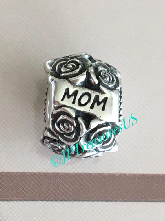 Authentic Chamilia Mom A Dozen Roses Charm Chamilia Mother Flowers