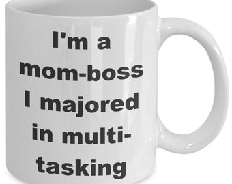 I'm a mom-boss majored in multi-tasking