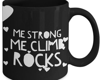 Me strong mug hearts