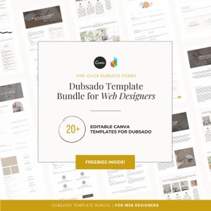 Web Designer Dubsado Template Bundle | Dubsado Workflow | Web Design Templates | Web Proposal | Web Designer Templates | Dubsado Templates