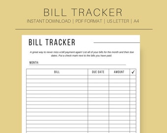 expenses tracker bank account log account tracker etsy