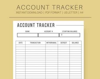 account tracker account tracker