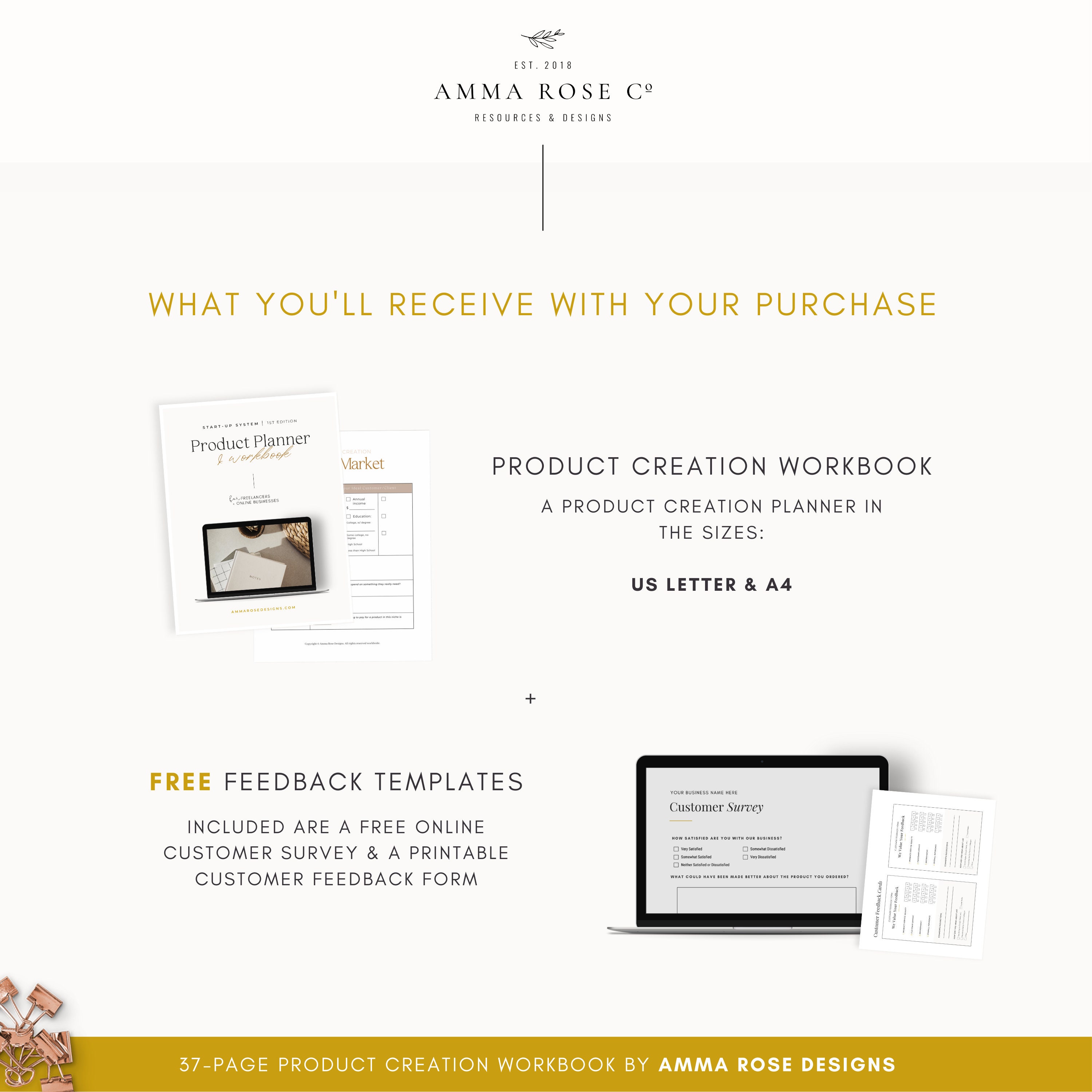 Product Creation Workbook | Business Ebook | Business Printables ...