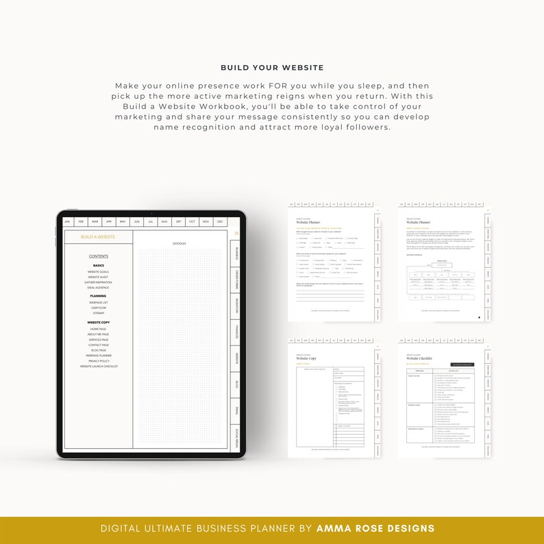 Digital Business Planner Bundle Goodnotes Planner Etsy Digital Business Planner Bundle Goodnotes Planner Etsy