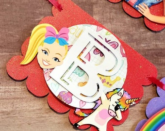 Jojo Siwa Birthday Banner - Etsy