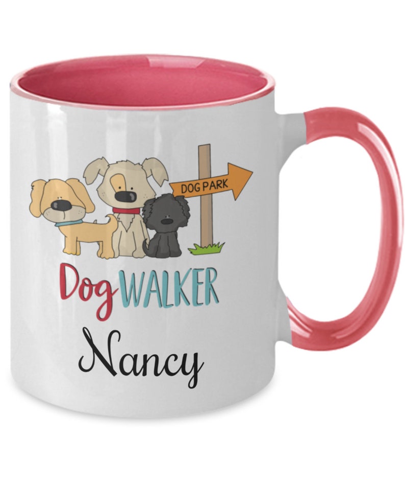 Dog Walking Dog Walker Gift Personalized Mug Gifts for Women Etsy UK
