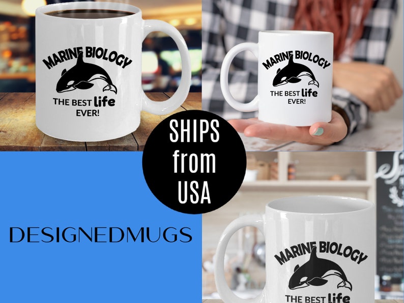 Biologist Gift for Marine Biology Novelty Coffee Mug 11oz or Etsy