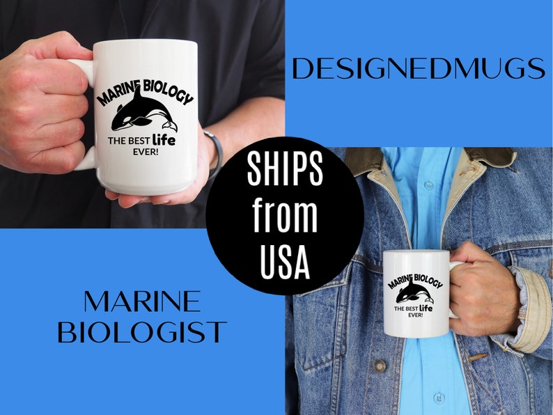 Biologist Gift for Marine Biology Novelty Coffee Mug 11oz or Etsy