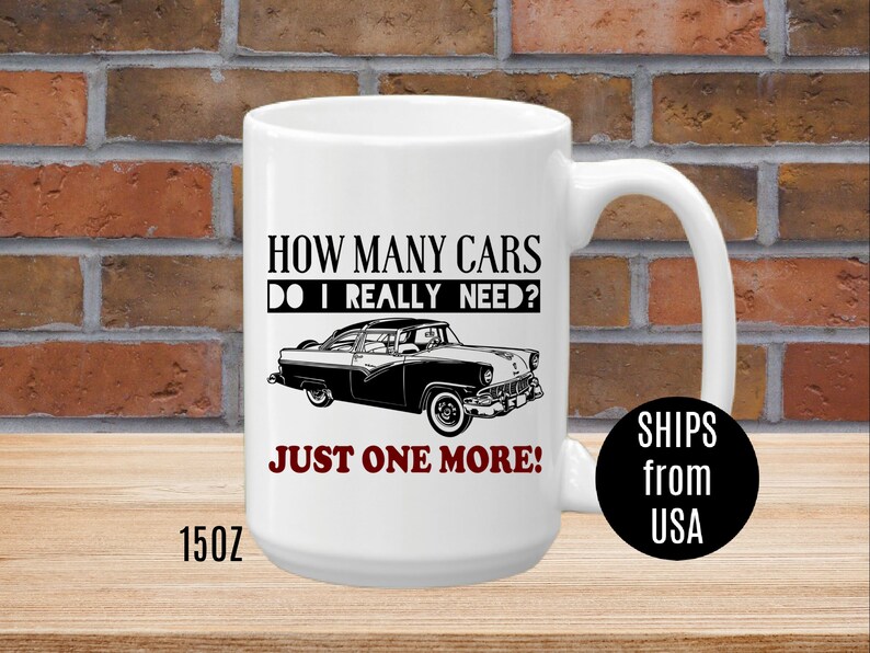 Car Mug for Car Enthusiast Novelty Ceramic Coffee Mug Etsy