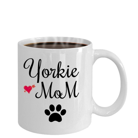 yorkie mom mug