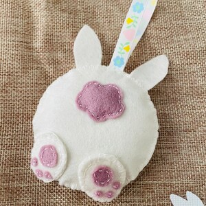 Filz Osterhase Ornament