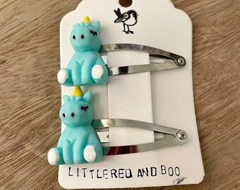Barrettes licorne