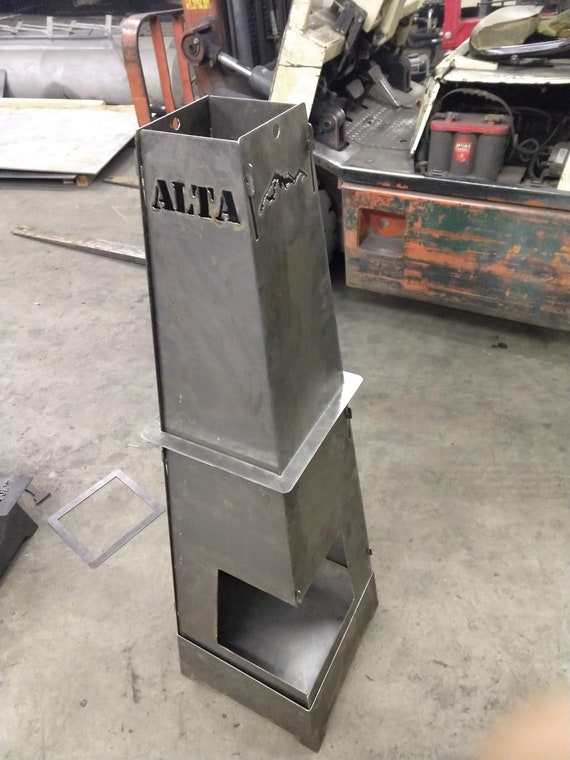 Portable Collapsible Fire Pit Alta Torch Etsy