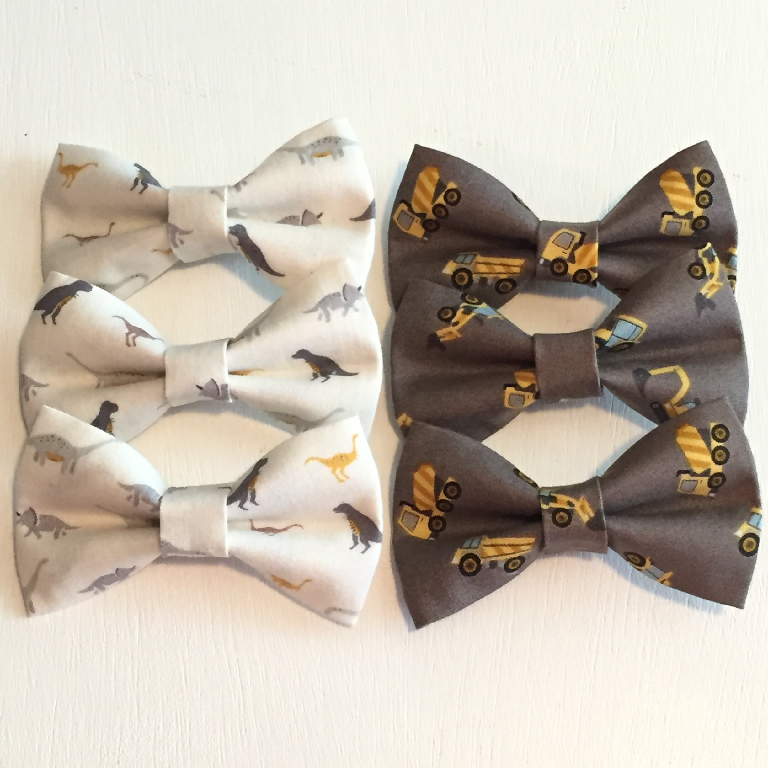 Baby/Toddler/Boy Bow Tie dinosaur bow ties construction Etsy