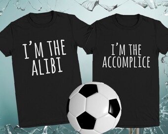 Boys Best Friend Gifts, Boys t-Shirt Set, I'm The Accomplice - I'm The Alibi, Funny Boys Shirt Youth Tee Sizes XS to XL
