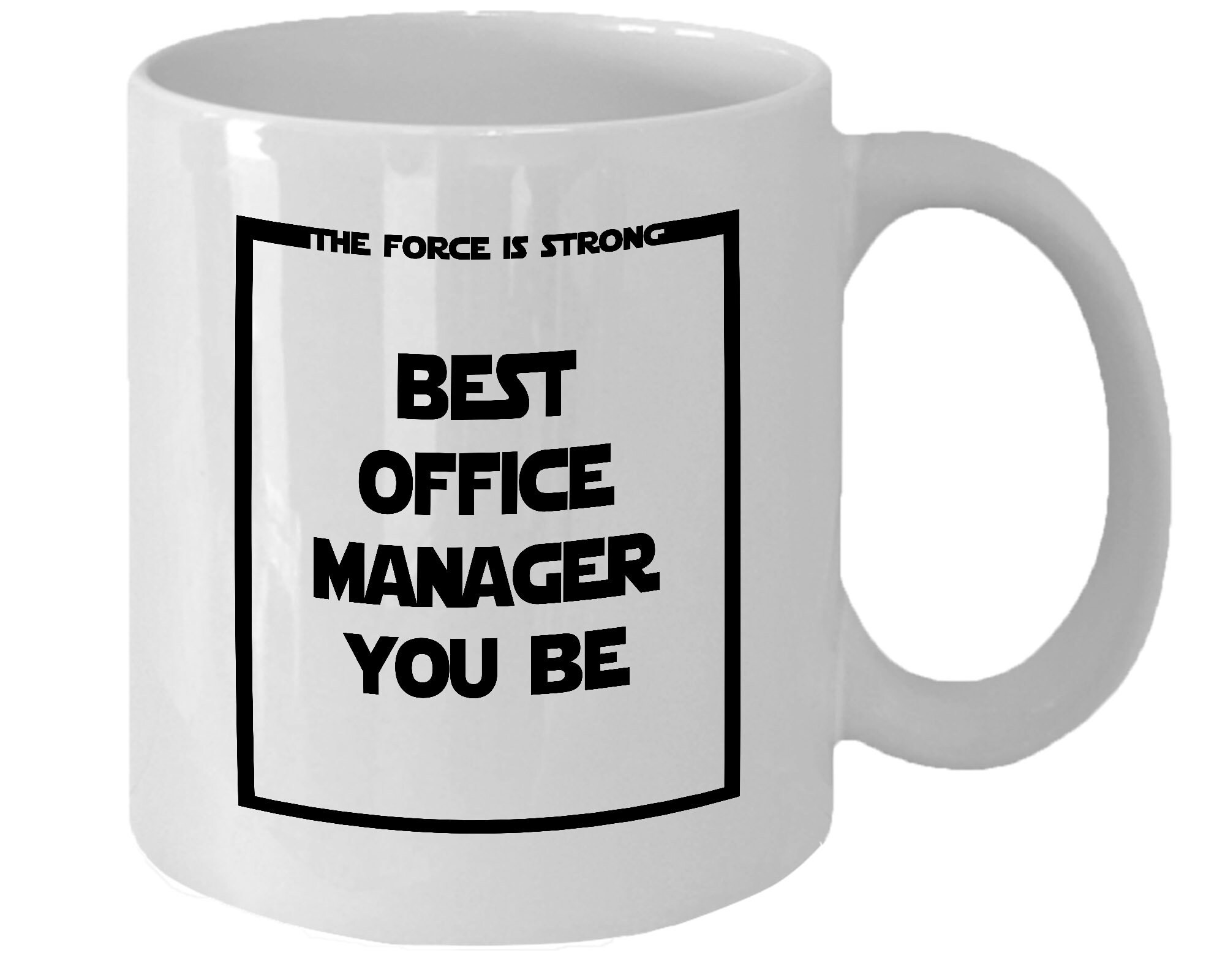 Office Manager Mug Office Manager Gift Best Office Manager Etsy