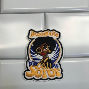 Embroidery Patch: Sorority Iron-On Applique