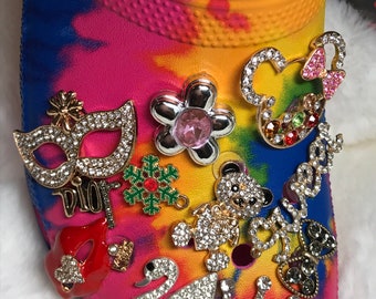 Bling Charms,Kronen Charm,Schuhanhänger,Bär Schuhanhänger,