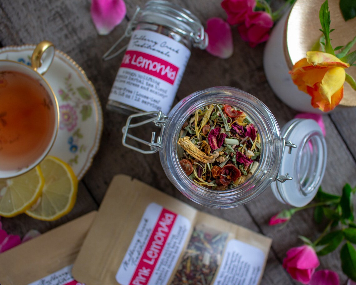 Summer Tea Collection Summer (iced) Tea Collection - 4 Organic Loose-leaf Medicinal Herbal ...