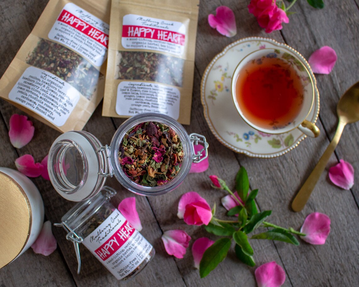Summer Tea Collection Summer (iced) Tea Collection - 4 Organic Loose-leaf Medicinal Herbal ...