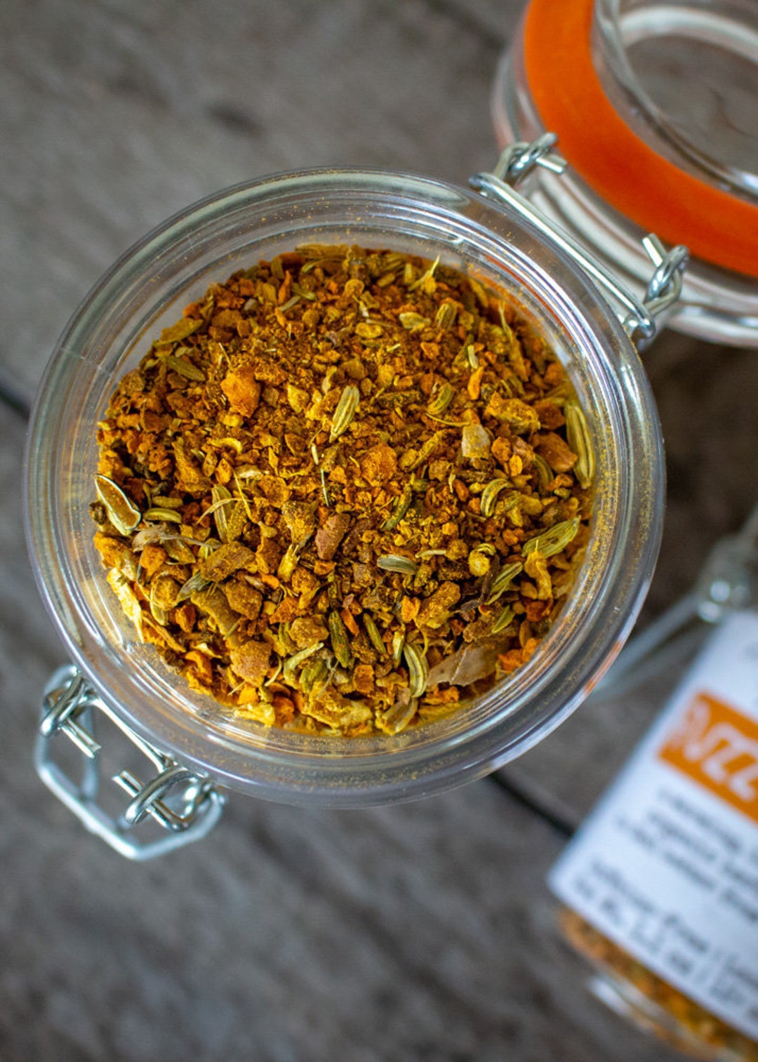 Fuzzy Blanket Organic Looseleaf Medicinal Herbal Tea with Turmeric