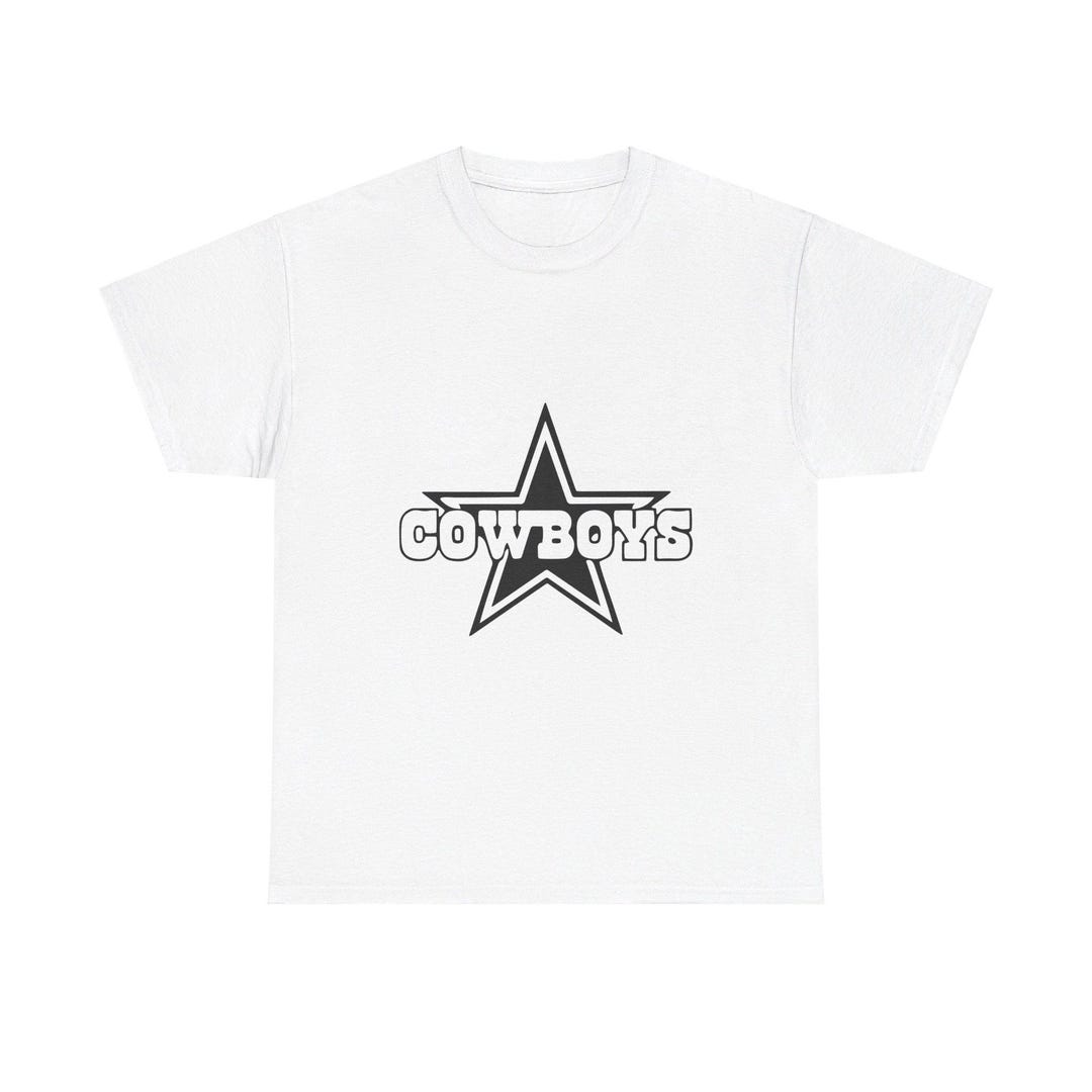 Cowboys Star Tshirt Dallas Cowboys Football Team Fan Gear Etsy