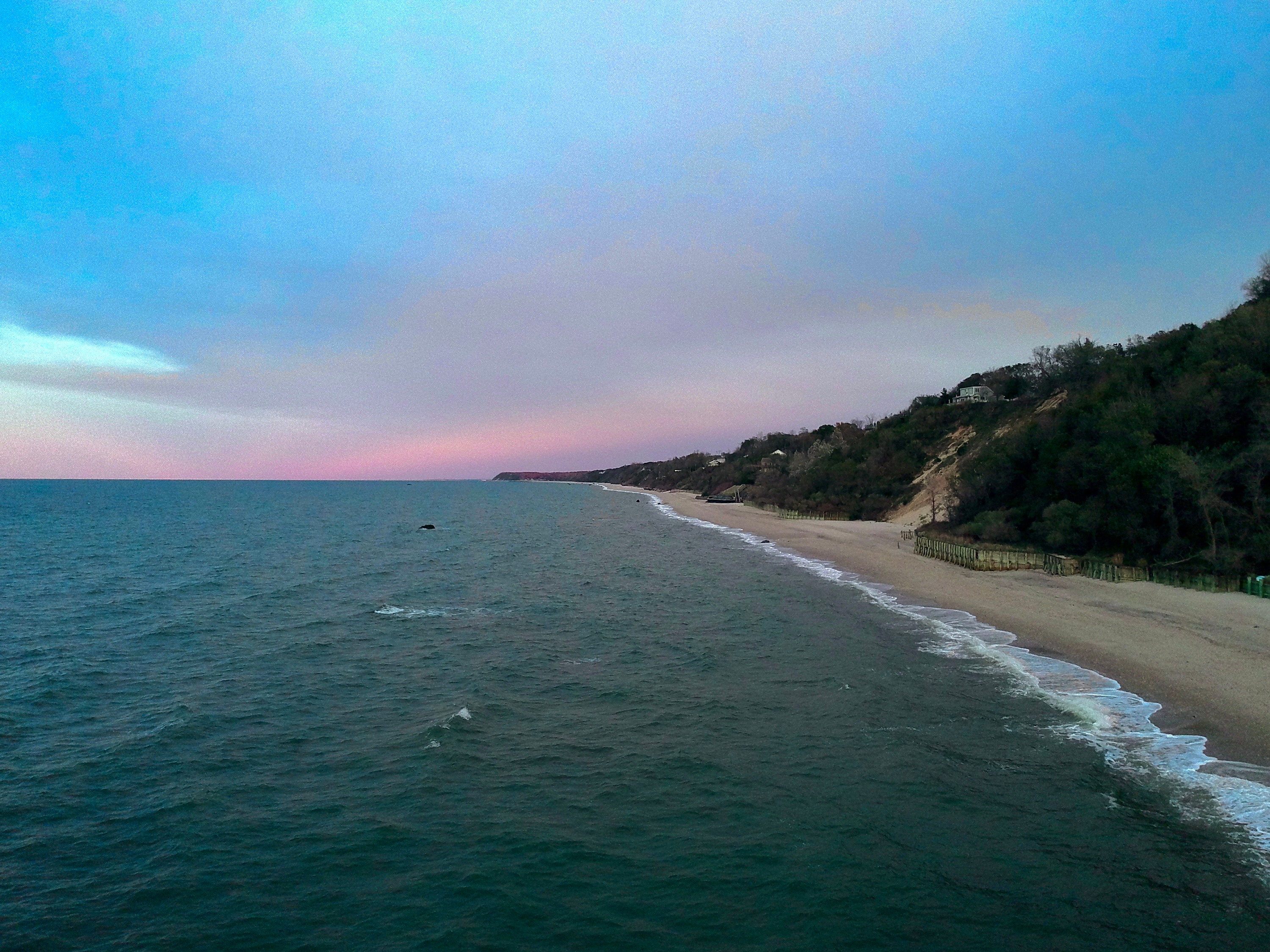 A Cold Day on Broadway Beach Rocky Point Long Island NY Etsy