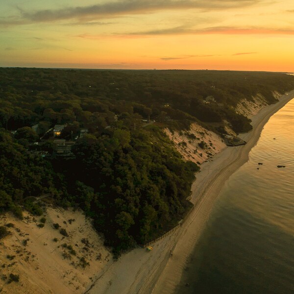 Friendship Beach From Above, Rocky Point, Long Island