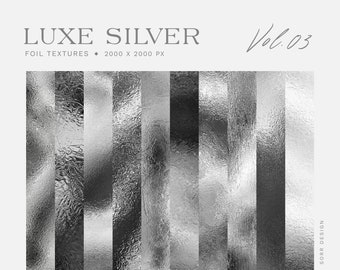 10 fantastiska lyxiga silvertexturer för digital nedladdning - Högkvalitativa metalliska, folie- och glittertexturer för grafiska designprojekt