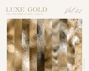 10 Luxe Gold Textures Volume 2, digital textures, gold foil, abstract, procreate, photoshop elegant texture texture, canva, social media