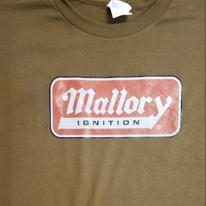 New Men&#39;s 100% Brown Short Sleeve Mallory Ignition S M L