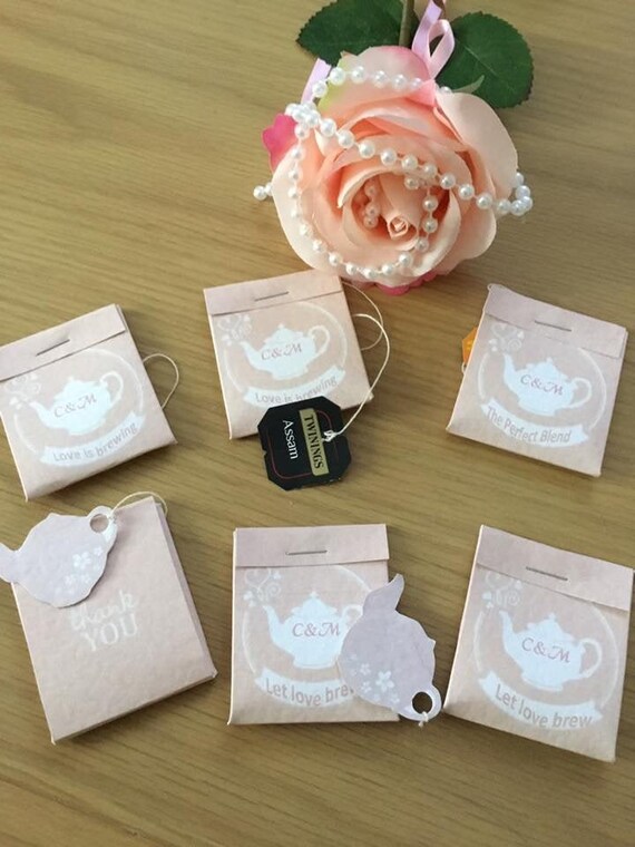 tea wedding favours
