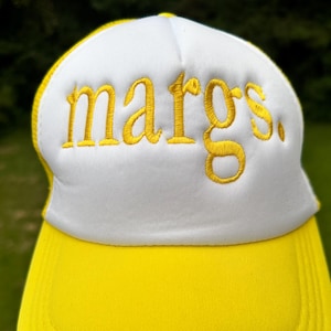 MARGS trucker Hat | Summer Beach Hat | Bachelorette Party Hat | Girls Trip Accessory | Fun Drink Hat