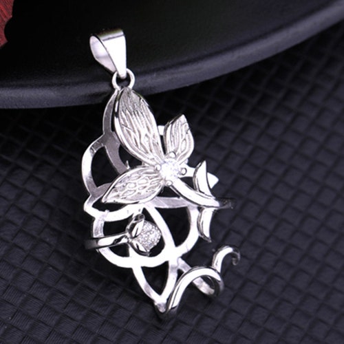 925 Silver Pendant Blankpendant Basewhite Gold Plated - Etsy