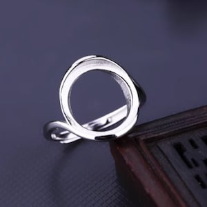 Ring Blank 5mm/6mm/7mm/8mm/9mm/10mm/11mm/12mm/13mm/14mm/15mm/16mm Plated,Simple Style Ring Blank For Jewelry Making Supplies (JT27)