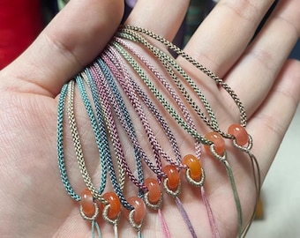 1.8mm Semi-Finished Handmade Braided Necklace Cord: Adjustable Length For Jewelry Making (XL115)