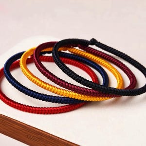 Red Handmade Braided bracelet for men and women,braided bracelet,Protection Bracelet Lucky Red Cord Bracelet Handmade Supplies (SS019)