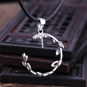 Base para Pingente Banhada a Ouro Branco, Compatível com Contas Redondas de 16 mm a 25 mm (DZ11) para Fabricação de Joias