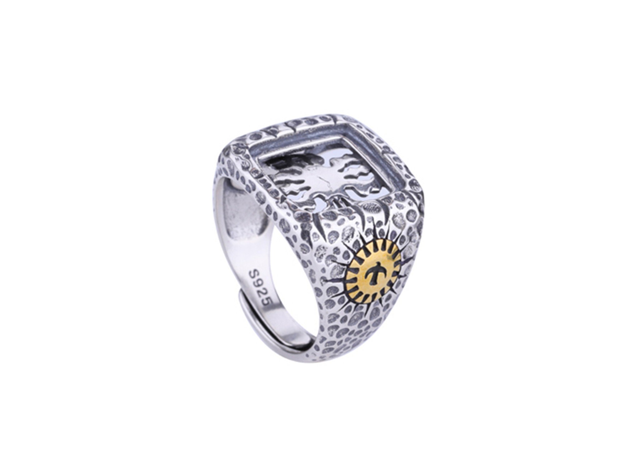 Mens Ring Blank 810mm 1012mm 1214mm Vintage Silver Ring Etsy